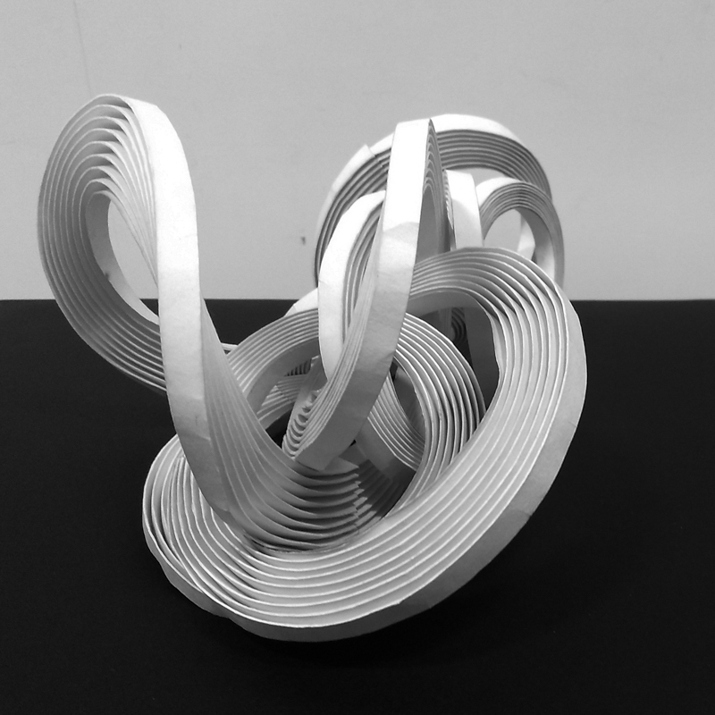 Folding curves to infinite loops